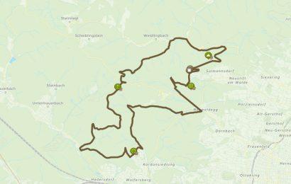 Mountainbike – Hameau-Strecke