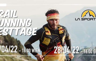 La Sportiva – Trailrunning Testtag am 27.4.2022 auf der Marswiese in Wien