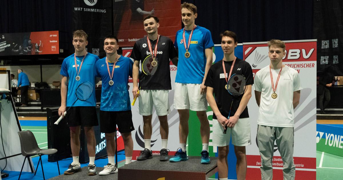 Philipp Drexler erneut Badminton Staatsmeister im Jahr 2023