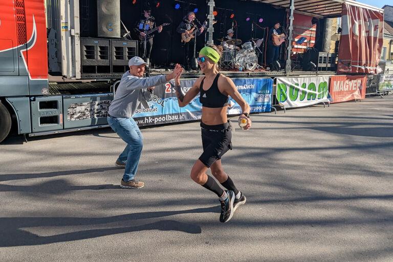 Running Diana beim Lasseer Benefizlauf 2023