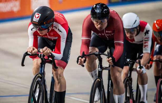 Raphael Kokas Omnium Bahn-EM von Apeldoorn