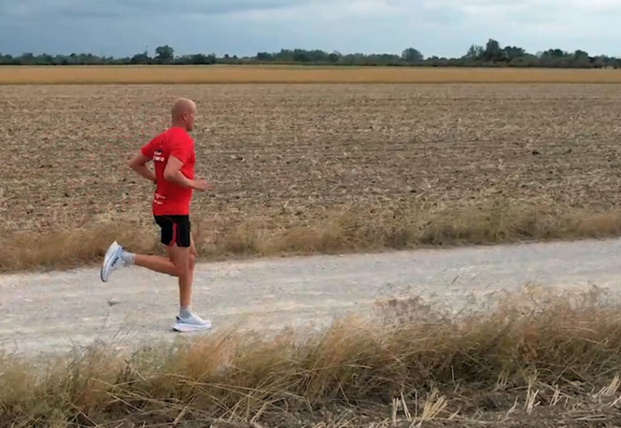 Über den Körperschwerpunkt beim Laufen Über den Körperschwerpunkt beim Laufen